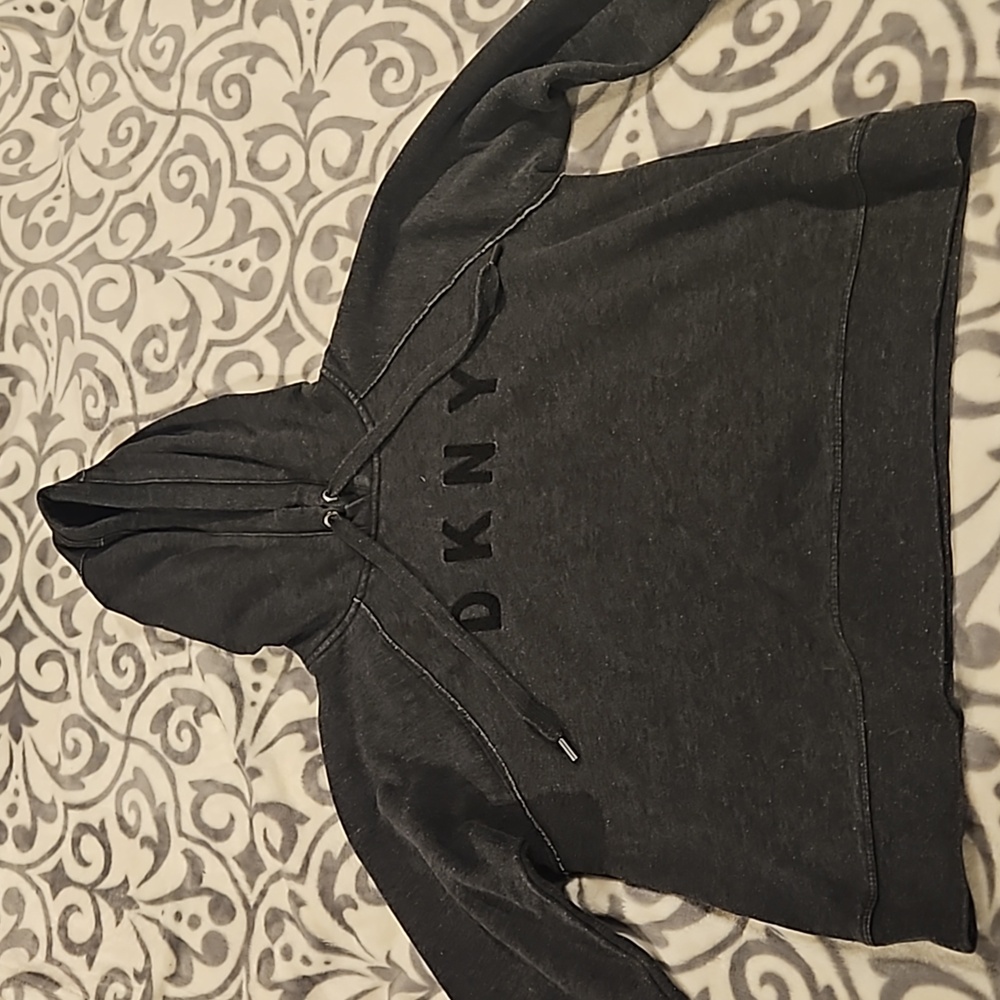 DKNY dark gray hoodie size medium
